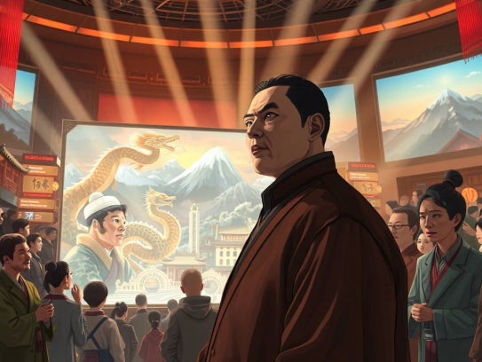 全运会射箭赛场上的场上创造成绩荣耀时刻，山东选手勇夺混合团体反曲弓冠军，创造历史最佳成绩—1548环