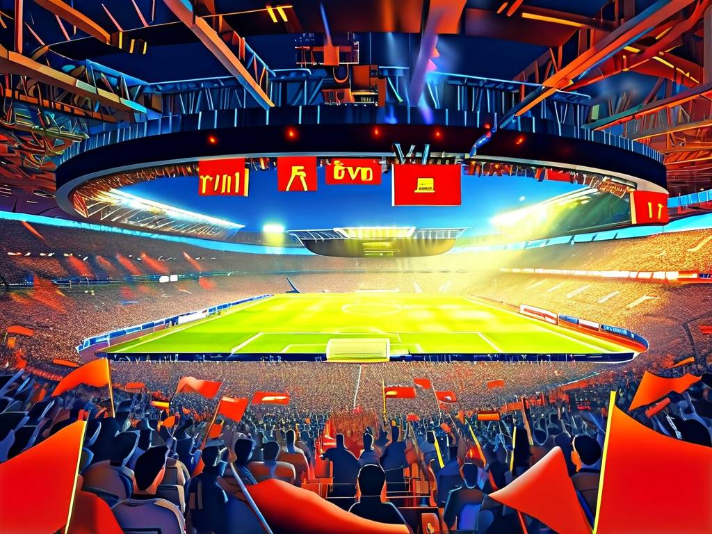 足球盛宴，CCTV5直播的现场魅力