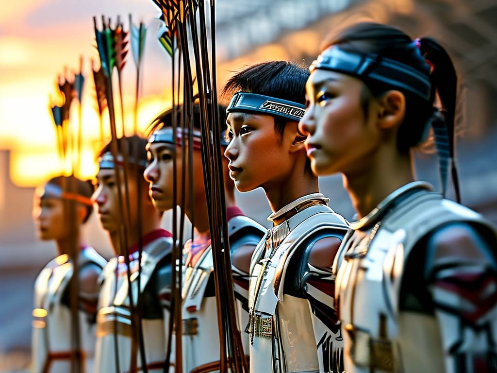 荣耀时刻，中国射箭男子团体反曲弓夺冠，刷新世锦赛纪录(1)