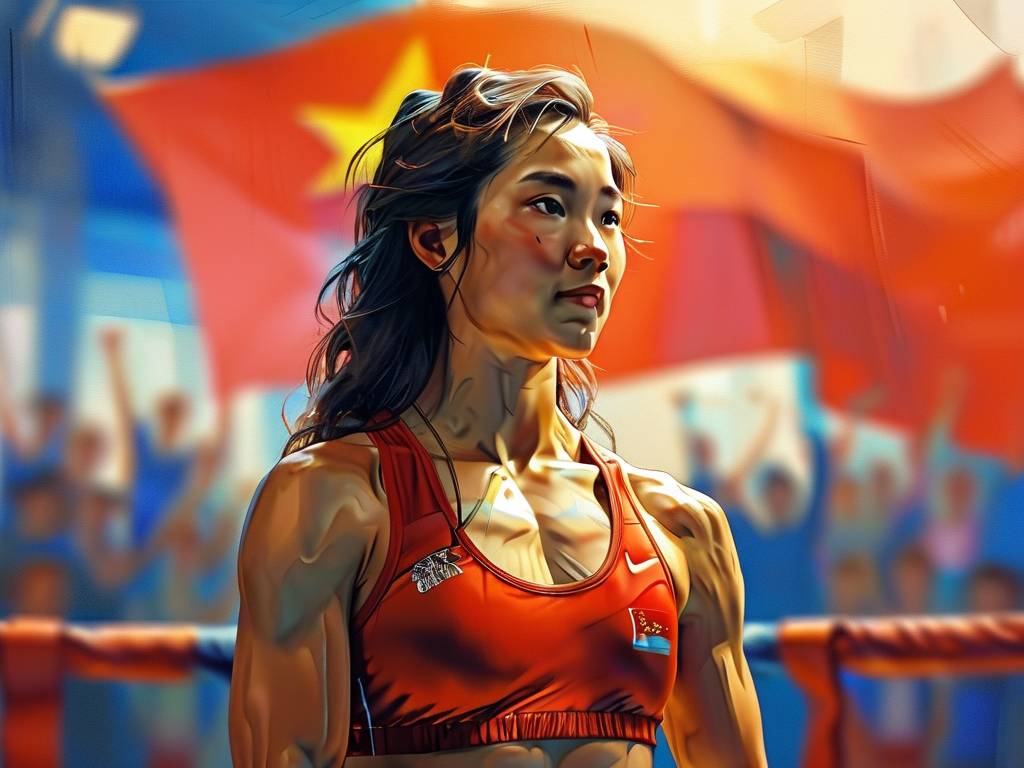 奥运光芒闪耀拳坛，中国选手吴愉勇夺女子51公斤级拳击金牌