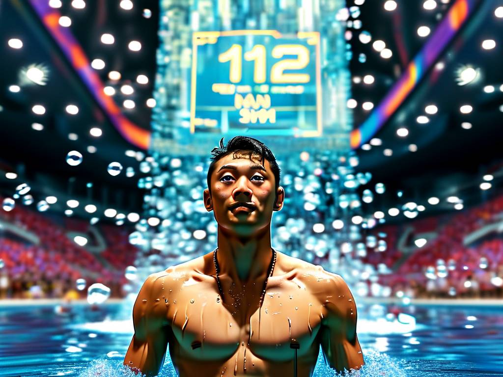 全国冠军赛，潘展乐打破男子100米自由泳全国纪录，创纪录的47.22秒照亮泳池星光(1)