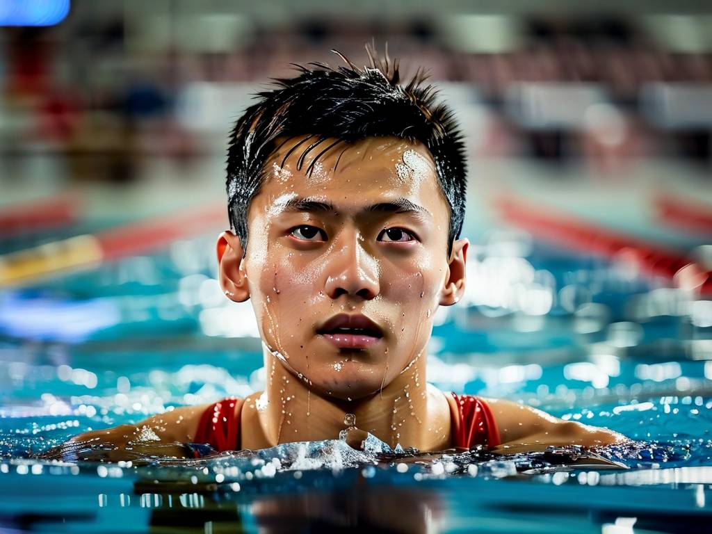 短池世锦赛，覃海洋以57.69秒破男子100米蛙泳世界纪录(1)