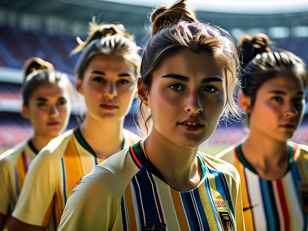 闪耀的女足球星，她们的辉煌与荣耀