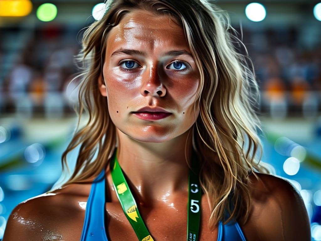 欧锦赛，萨拉·舍斯特伦以惊人的55.48秒打破女子100米自由泳纪录