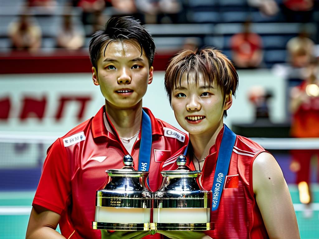 荣耀再续,雅思组合逆转日本组合,成功卫冕羽毛球亚锦赛混双冠军 荣耀再续,雅思组合逆转日本组合,成功卫冕羽毛球亚锦赛混双冠军