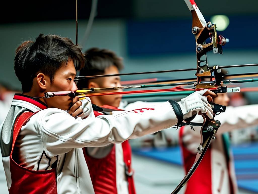 荣耀时刻，中国射箭男子团体反曲弓勇夺世锦赛冠军，刷新纪录之旅