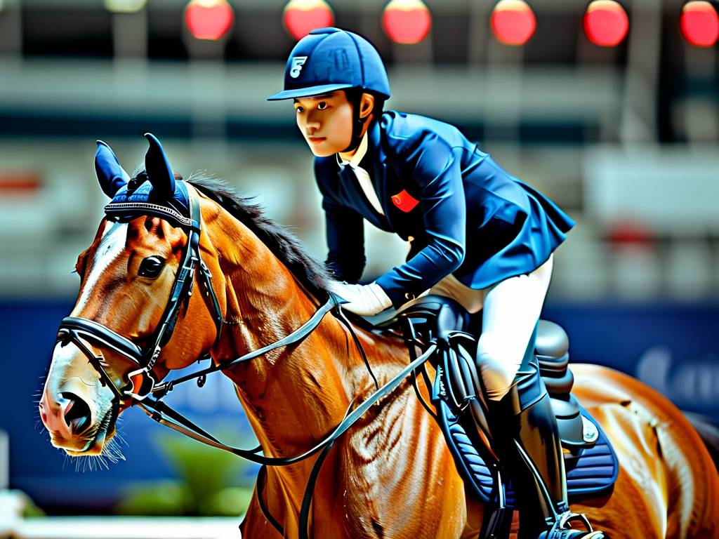 亚锦赛马术,中国选手盛装舞步闪耀夺冠,夺冠率高达76.543%(1) 亚锦赛马术,中国选手盛装舞步闪耀夺冠,夺冠率高达76.543%(1)