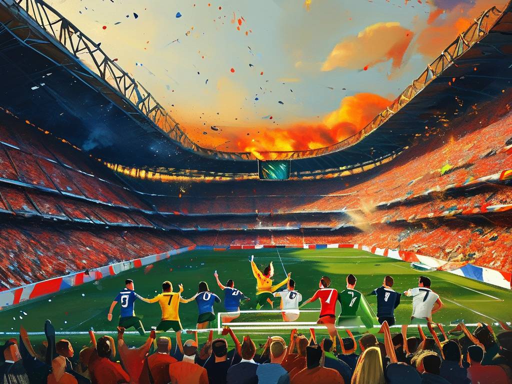 欧洲杯，激情激情燃烧的燃烧大陆盛宴