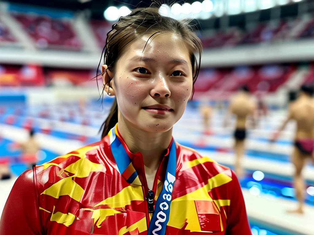 张雨霏蝶泳破奥运纪录夺冠，奥运闪耀女子200米赛场