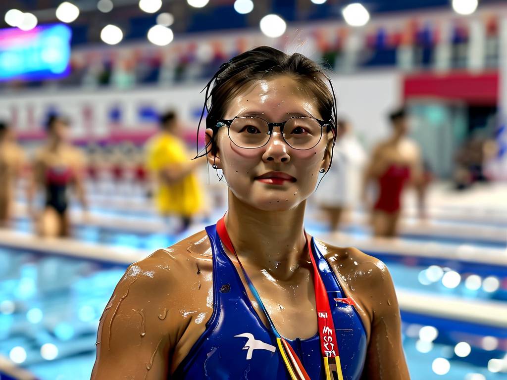 张雨霏蝶泳破奥运纪录夺冠，闪耀女子200米赛场(1)