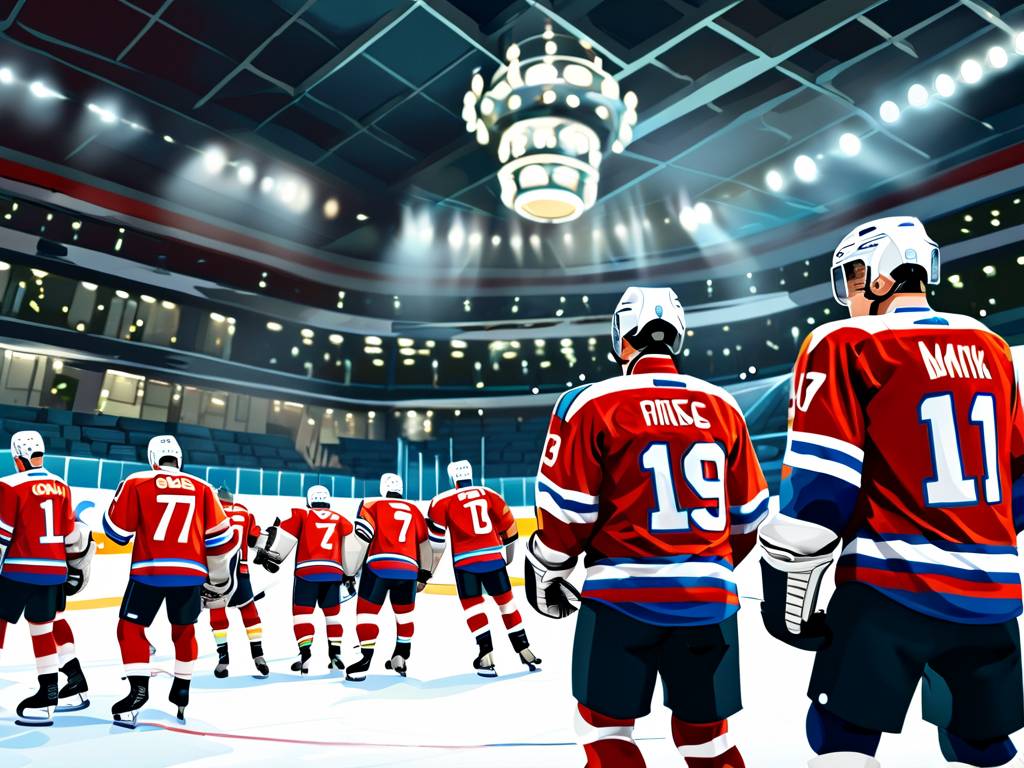 俄罗斯杯，冰球热血的赛场传奇(1)