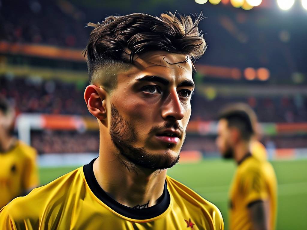 足坛新星，闪耀未来的希望之光