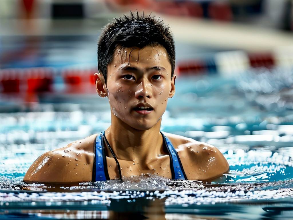 短池世锦赛，覃海洋刷新男子100米蛙泳世界纪录，创纪录的57.69秒惊艳全球