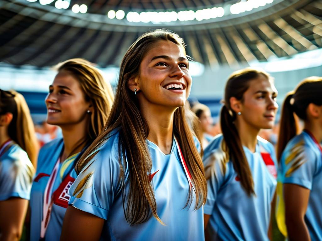 奥运女子足球赛，激情与荣耀的舞台(1)