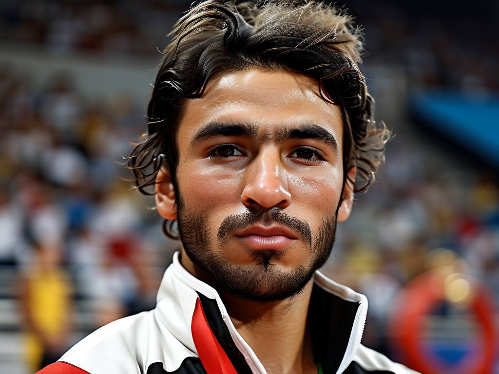 奥运会古典式摔跤，伊朗选手阿里雷扎勇夺男子97公斤级金牌(1)