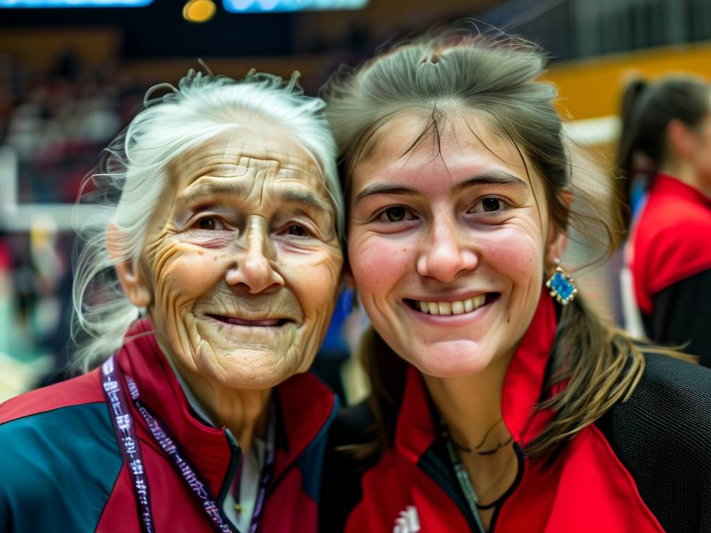 女子元老友谊赛，跨越岁月的运动情怀与深厚友谊