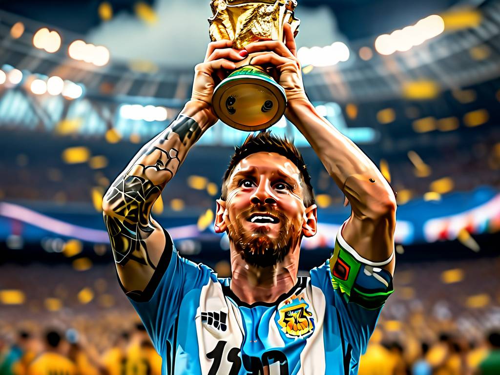 梅西与世界杯，圆梦冠军的世界时刻辉煌时刻